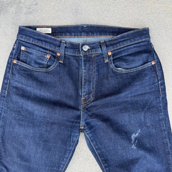 Levi's Premium Lot 502 Jeans Men's 31x30 (31x28) Blue Denim - Picture 3 of 9